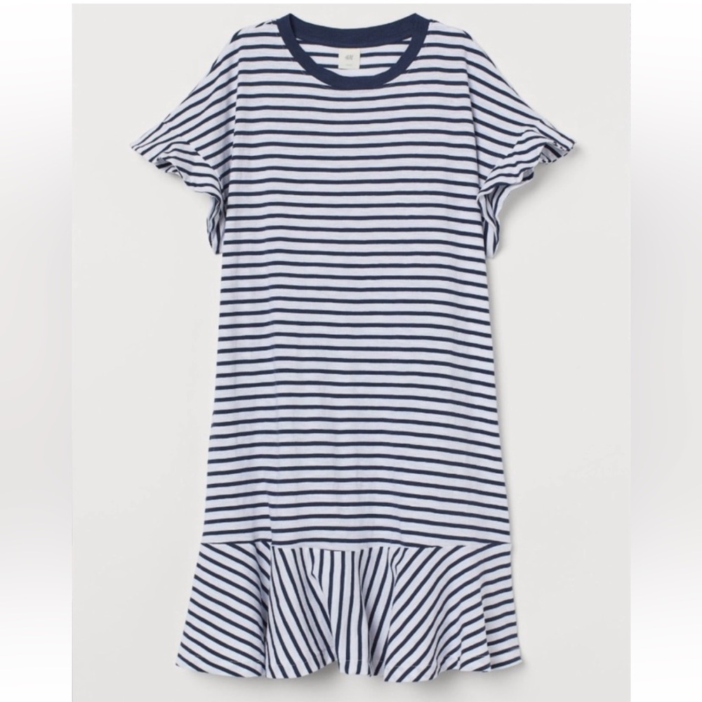 H&M L.O.G.G. Slub T-Shirt Dress